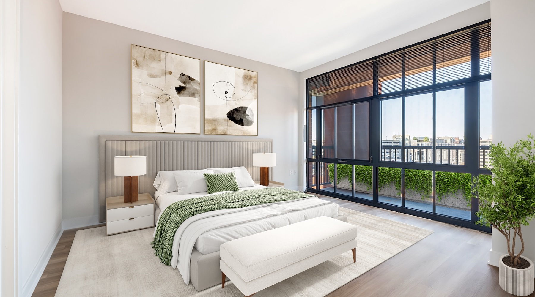 Beautiful bedrooms to fit every need a bedroom with a bed and two nightstands